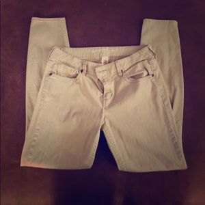 Khaki Skinny Pants